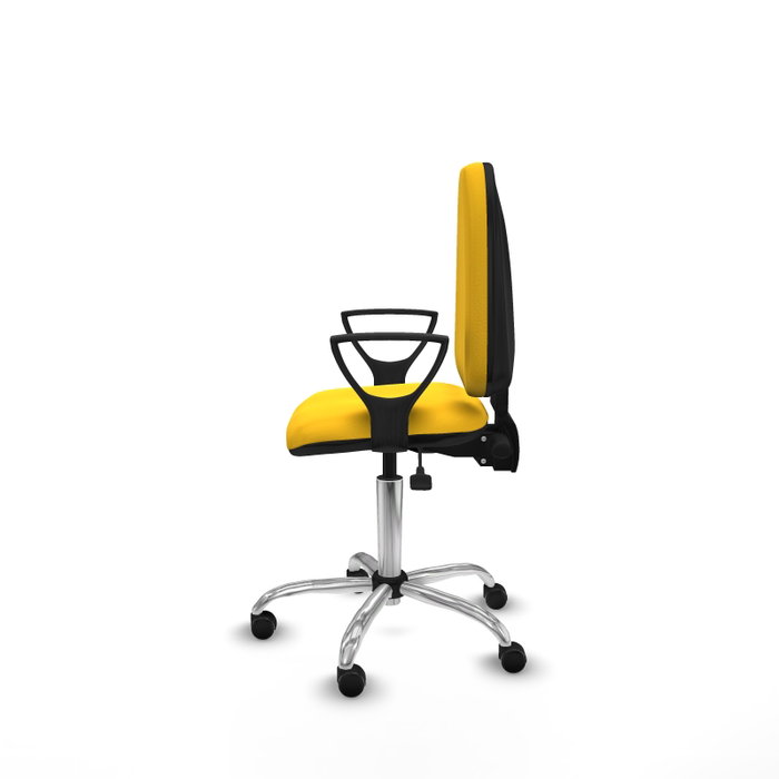 PIQUERAS Y CRESPO Silla de oficina Aýna Amarillo con mecanismo Asincro PIQUERAS Y CRESPO Silla de oficina Aýna Amarillo con mecanismo Asincro
