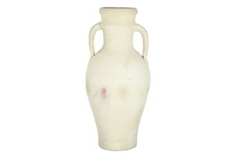 DKD Home Decor Ánfora Mediterráneo 40 x 100 x 40 cm Artesanal Hecho a Mano Terracota