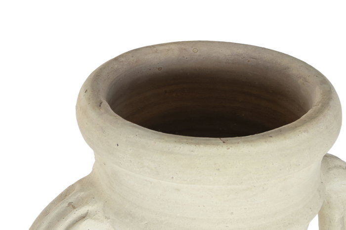 DKD Home Decor Ánfora Mediterráneo 40 x 100 x 40 cm Artesanal Hecho a Mano Terracota