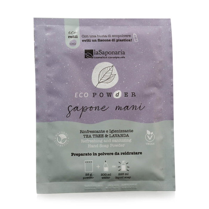LA SAPONARIA Jabón de Manos Árbol de Té-Lavanda en Polvo LA SAPONARIA Jabón de Manos Árbol de Té-Lavanda en Polvo