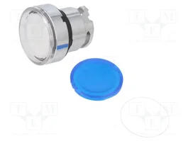 SCHNEIDER ELECTRIC Interruptor de presión Harmony XB4 azul 22mm