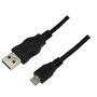 LogiLink Cable USB A a Micro B de 1,8 m, negro
