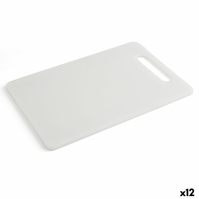 Quid Pack de 12 Tablas de Corte Renova 36,5x24,8x1 cm Blanco