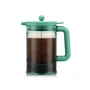 Bodum BOD0699965637255 Cafetera eléctrica, para café caliente y frío, 1.5L (12 tazas), con tapa, color verde