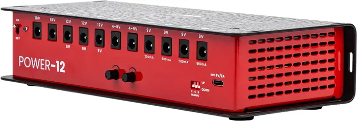 GATOR Fuente de Alimentación para Pedalboard 12 Salidas 2300 mA - Alimentador Estación Pedales