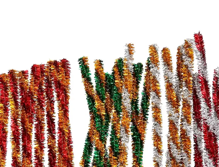 Liderpapel Limpiapipas de chenilla 30 cm colores brillantes surtidos (30 unidades)