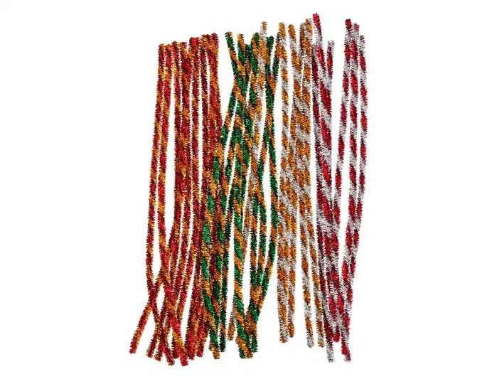 Liderpapel Limpiapipas de chenilla 30 cm colores brillantes surtidos (30 unidades)