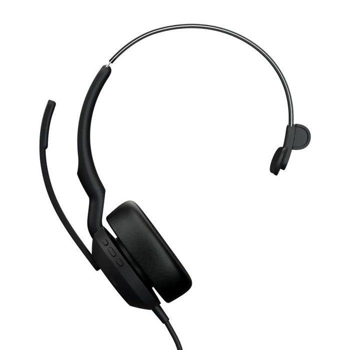 Jabra Evolve2 50 Auricular Mono MS (25089-899-799) - Headset para oficina con micrófono