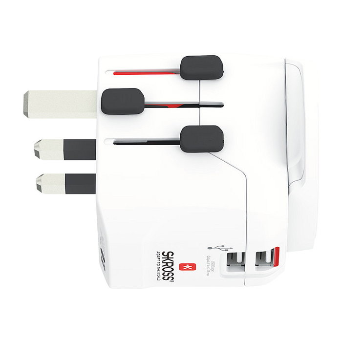 SKROSS Skross PRO Light USB (2xA) - World SKROSS Skross PRO Light USB (2xA) - World