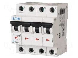 EATON ELECTRIC FAZ-B16/3N Interruptor magnetotérmico 16A 3+N