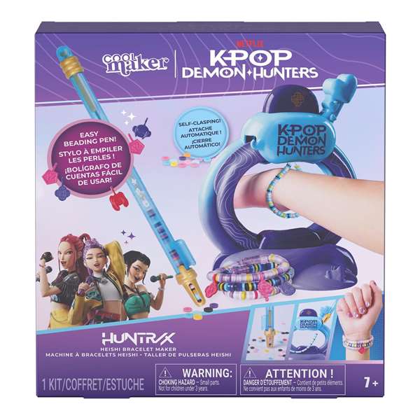 Spin Master Cool Maker K-POP Demon Hunters Taller de Pulseras Heishi