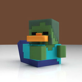 Minecraft Tubbz Figura PVC Zombie 1st Edition 10 cm