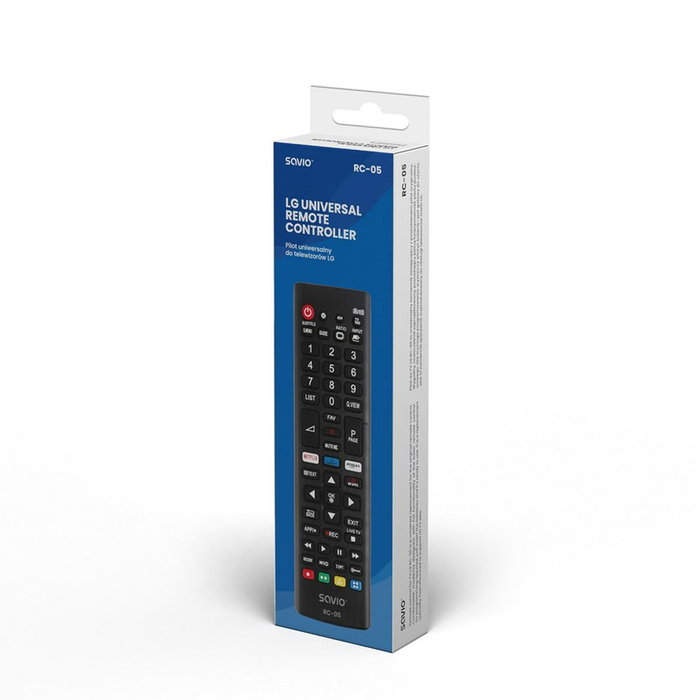 Savio RC-05 mando universal para TV LG Savio RC-05 mando universal para TV LG