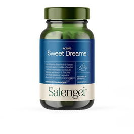 Salengei Active Sweet Dreams 60Cap. Suplemento con Melatonina y Magnesio para Ayudar al Descanso y Conciliar el Sueño