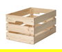 Inde Caja Madera Apilable 40 cm x 25 cm x 20 cm (4 Unidades)