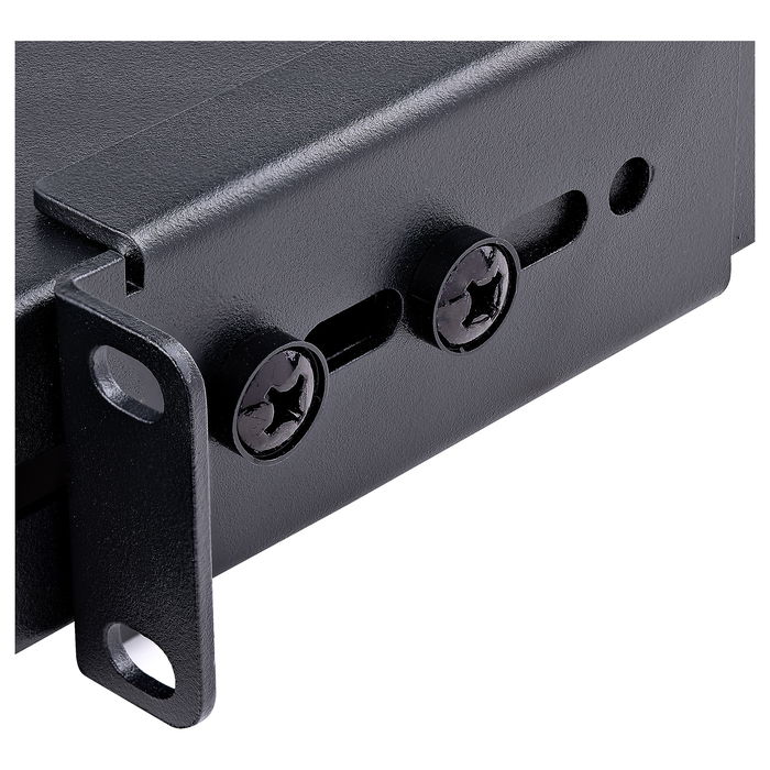 StarTech Fachboden Serverschrank 1HE belüftet, verstellbarer Schwerlast Fachboden für Server Rack/Schrank bis 113 kg