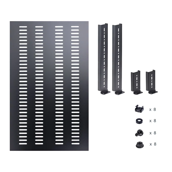StarTech Bandeja Fija 1U Ventilada de Profundidad Ajustable