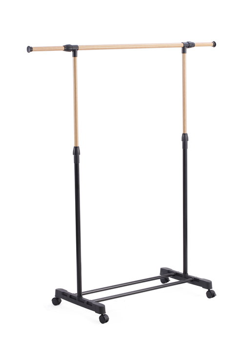 Inde Perchero Exte.Wood Ajustable en Altura de 88-145 cm, Ancho 43 cm, Profundidad 90-160 cm - Confortime (6 Unidades)