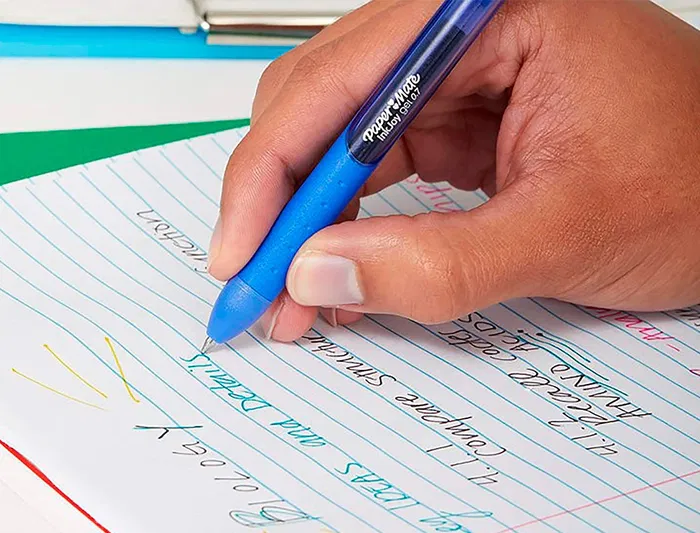 Papermate Inkjoy Retractil Gel Pen Bolígrafo Azul 0,7mm Punta de Bola 0.35mm