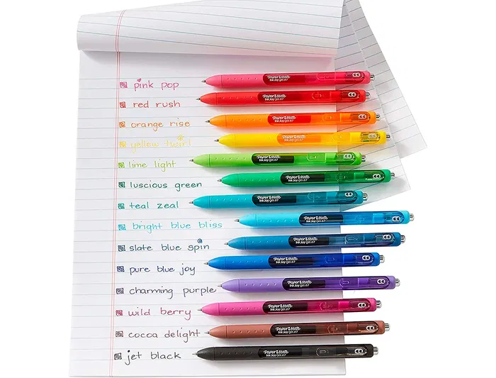 Papermate Inkjoy Retractil Gel Pen Bolígrafo Azul 0,7mm Punta de Bola 0.35mm