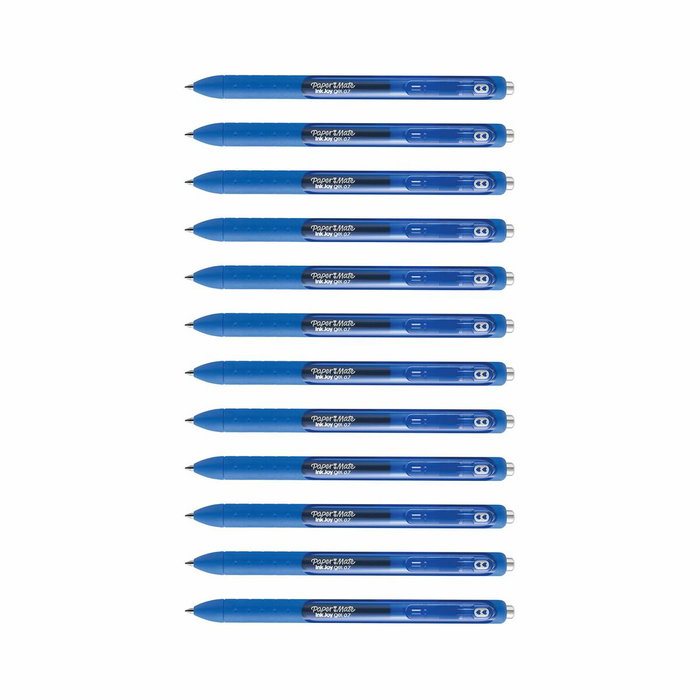 Paper Mate Inkjoy Bolígrafo de Gel Retráctil Azul 0,7 mm