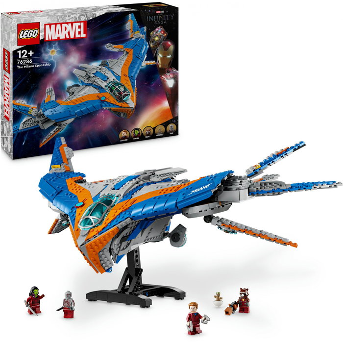 LEGO 76286 Marvel Super Heroes Guardians of the Galaxy: Die Milano Juego de Construcción, 2090 Piezas