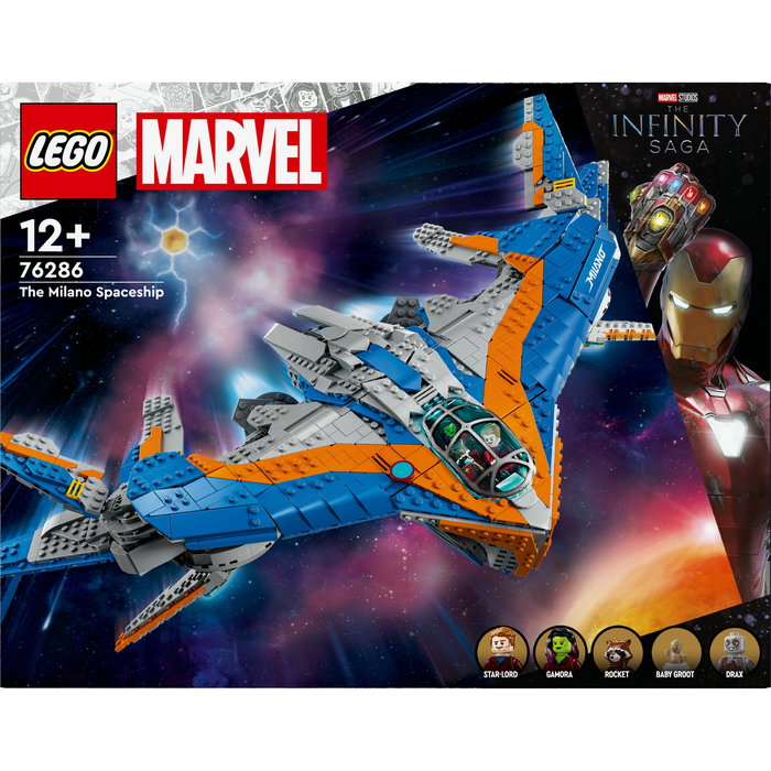 LEGO 76286 Marvel Super Heroes Guardians of the Galaxy: Die Milano Juego de Construcción, 2090 Piezas