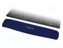 LogiLink ID0045 Alfombrilla Azul para Teclado y Muñeca