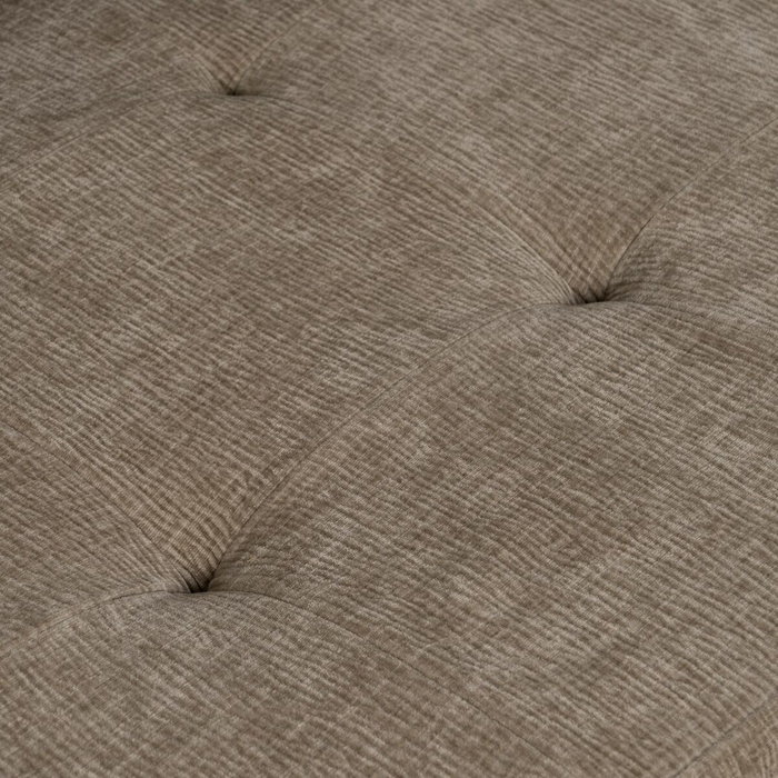 Ixia Sofá Beige de Tejido y Madera para Salón