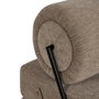 Ixia Sofá Beige de Tejido y Madera para Salón