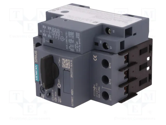 SIEMENS 3RV2 Interruptor motorizado 5,5kW 220÷690VAC SIEMENS 3RV2 Interruptor motorizado 5,5kW 220÷690VAC