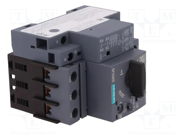 SIEMENS 3RV2 Interruptor motorizado 5,5kW 220÷690VAC SIEMENS 3RV2 Interruptor motorizado 5,5kW 220÷690VAC