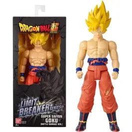 Bandai Dragon Ball Limit Breaker Super Saiyan Goku Figura (Battle Damage Ver.)