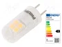 PHILIPS Lámpara LED GY6,35 Blanco Cálido 12VAC 1,8W