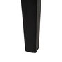 Mesa Comedor Marrón-Negro Madera Salón 180 X 90 X 76 cm