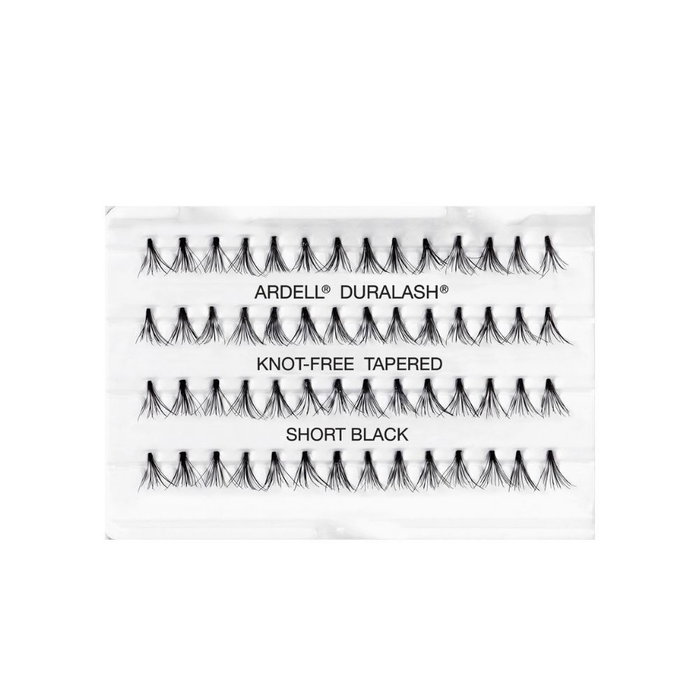 Ardell Individual Lashes Soft Touch Sin Nudo, Cortas Negras Pack 56 uds - Volumen Natural Ligero