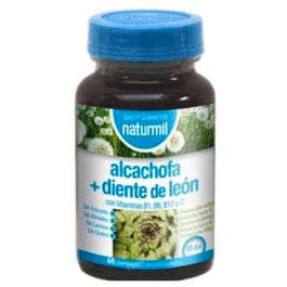 DIETMED Alcachofa+Diente De Leon 60 Comp. Apoya la Función Hepática y el Metabolismo Normal