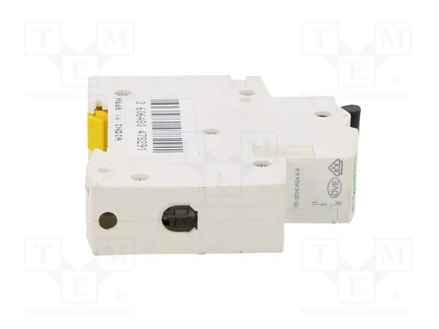 SCHNEIDER ELECTRIC Interruptor magnetotérmico ACTI9 MCB K60N 6A 1P 6kA