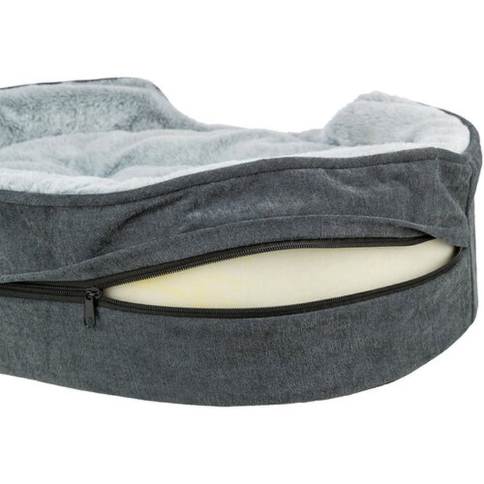 Cama para Perro Trixie Vital Lino Soft Gris Gris claro 60 x 45 cm