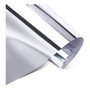LOKLiK Europe Vinilo Adhesivo Permanente Metálico Espejo Plata 30,5 x 180 cm