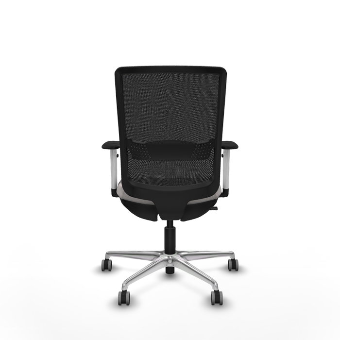 PIQUERAS Y CRESPO Silla de oficina Haches con mecanismo Sincro/Traslack Blanco y Negro PIQUERAS Y CRESPO Silla de oficina Haches con mecanismo Sincro/Traslack Blanco y Negro