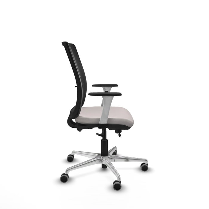 PIQUERAS Y CRESPO Silla de oficina Haches con mecanismo Sincro/Traslack Blanco y Negro PIQUERAS Y CRESPO Silla de oficina Haches con mecanismo Sincro/Traslack Blanco y Negro