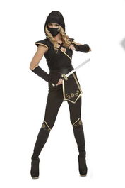 Disfraz para Adultos My Other Me Ninja Negro (5 Piezas)