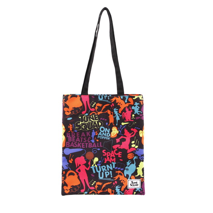 Looney Tunes Space Jam 2: A New Legacy Bolsa de la Compra Tote Bag Tune Squad, Multicolor Looney Tunes Space Jam 2: A New Legacy Bolsa de la Compra Tote Bag Tune Squad, Multicolor