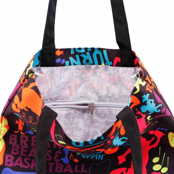 Looney Tunes Space Jam 2: A New Legacy Bolsa de la Compra Tote Bag Tune Squad, Multicolor Looney Tunes Space Jam 2: A New Legacy Bolsa de la Compra Tote Bag Tune Squad, Multicolor