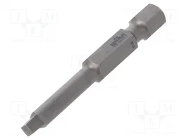 WIHA Punta de destornillador cuadrada RB2 1/4 pulg 50 mm