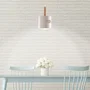 Lámpara Colgante Scarlet - Diseño Moderno en Metal y Madera con Cable Regulable [SKD-P1014-W]