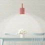 Lámpara Colgante Scarlet - Diseño Moderno en Metal y Madera con Cable Regulable [SKD-P1014-W]