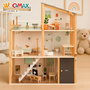 WOOMAX Casa de Muñecas de Madera