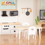 WOOMAX Casa de Muñecas de Madera
